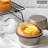 CHEFMADE Mini Cheese Cake Pan Set, 4-Inch 4Pcs Non-Stick Round Cake and Loaf Bakeware for Oven