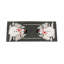 Chemin de table gris anthracite avec bonhommes de neige et sapins de Noël, 14 po x 34 po-1241485344