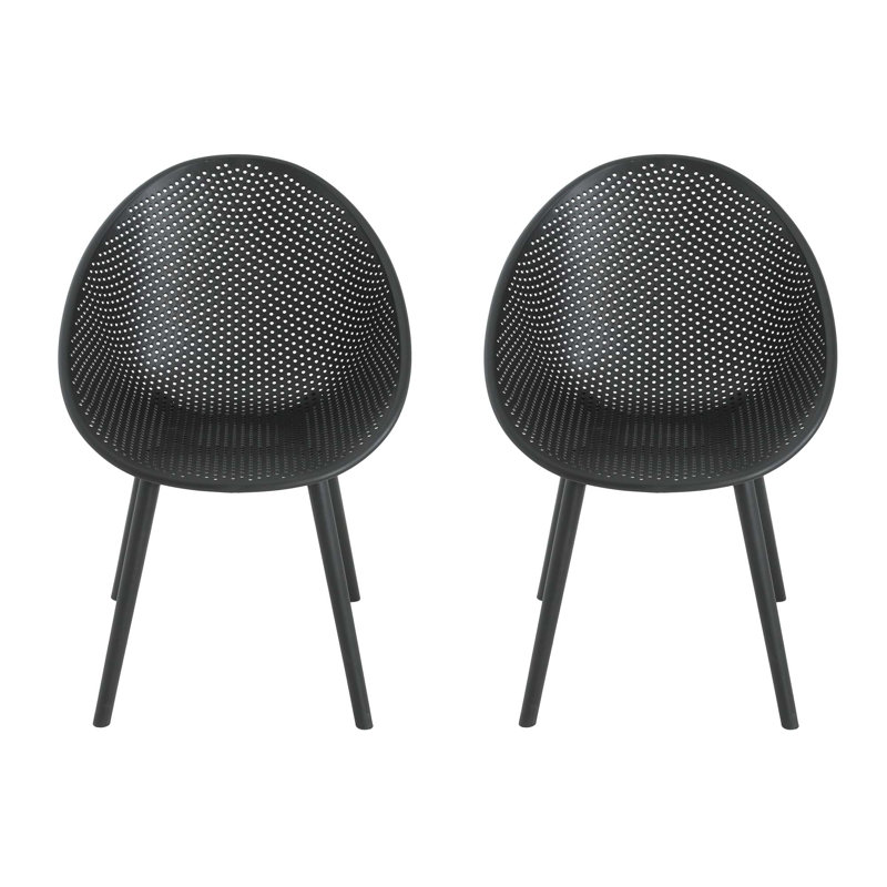 Ensemble de chaises Gable (ensemble de 2), Noir