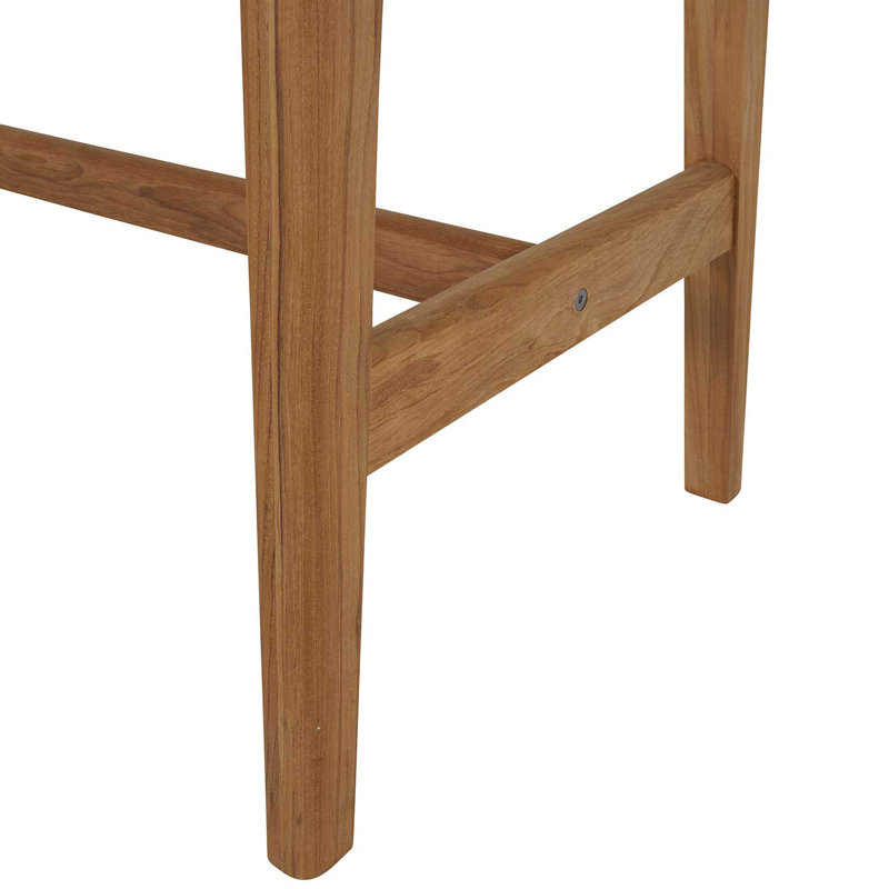 Coast 70.875" Solid Wood Console Table, Natural Teak