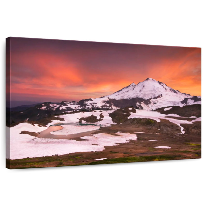 Alvord Snowcapped Mount Baker