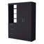 Armoire noire à 3 tiroirs-1448496276