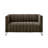 Upholstered 52 " Linen Loveseat-2099996646