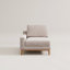 Fauteuil d'appoint modulaire rembourré Bourbeau-1212695824