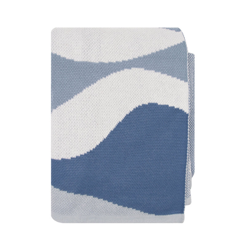 Jeté intérieur / extérieur Blue Wave Turtle
