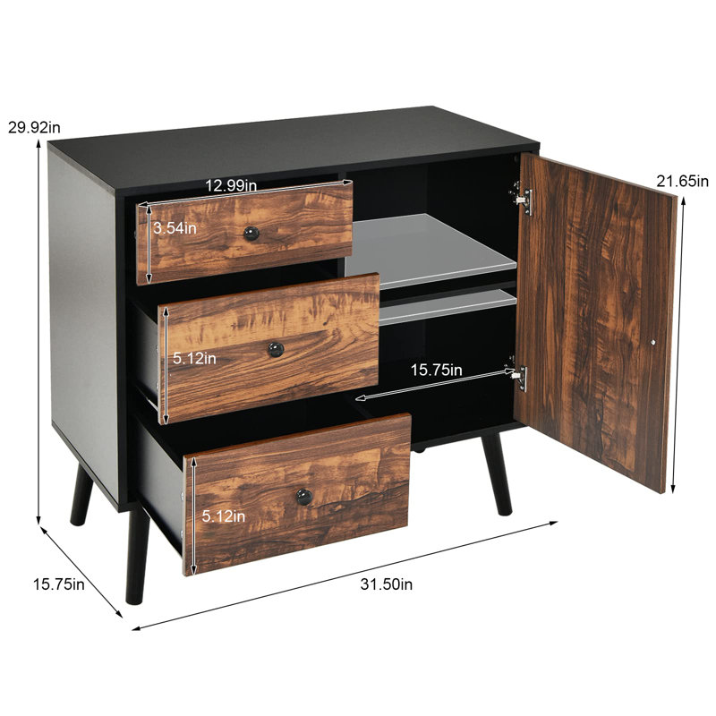 Yinn 80cm Sideboard