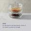 Mikasa Trellis Stackable Bowls Set with Lids