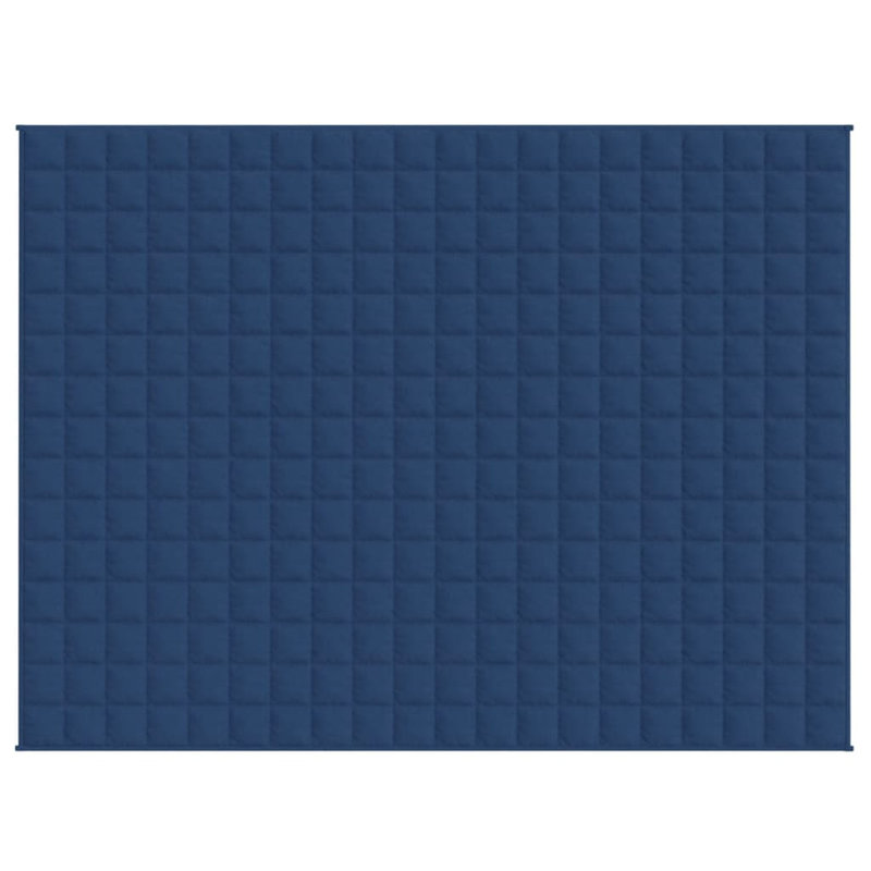 Corvi Weighted Throw Blanket, Blue, 135cm W x 200cm L