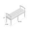 Banc rembourré Mcateer-33394178