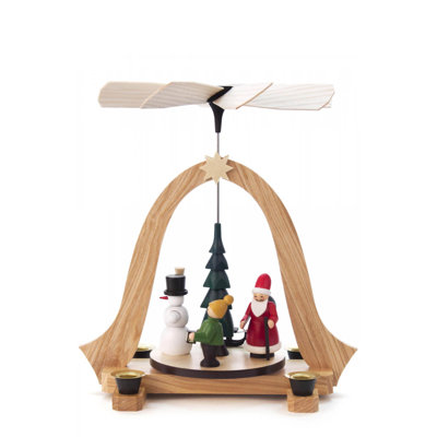  Décoration de Noël pyramide père Noël bonhomme de neige Dregeno