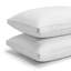 Oreiller en microfibre à goussets moelleux et de soutien pour toutes les positions de sommeil, taille standard, paquet de 4-191254157