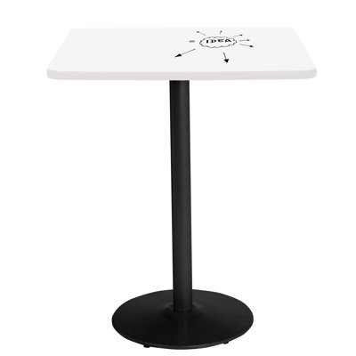 Table carrée pour salle de pause