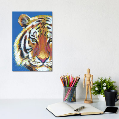 Tiger Tiger by Kirstin Wood - Wrapped Canvas Gallery-Wrapped Canvas Giclée