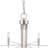 Chandelier - 6-Light - Brushed Nickel-204913572