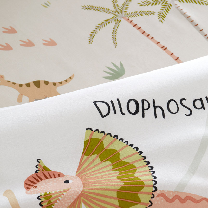 Sleepy Dino Fitted Sheet, Double (4'6)