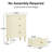 Modern 3 Drawer Nightsand with Solid Wood Legs, Fully Assembled-1860852871-1833931868