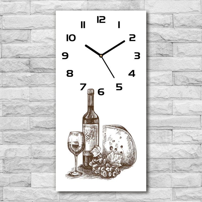 Jeevat Glass Wall Clock