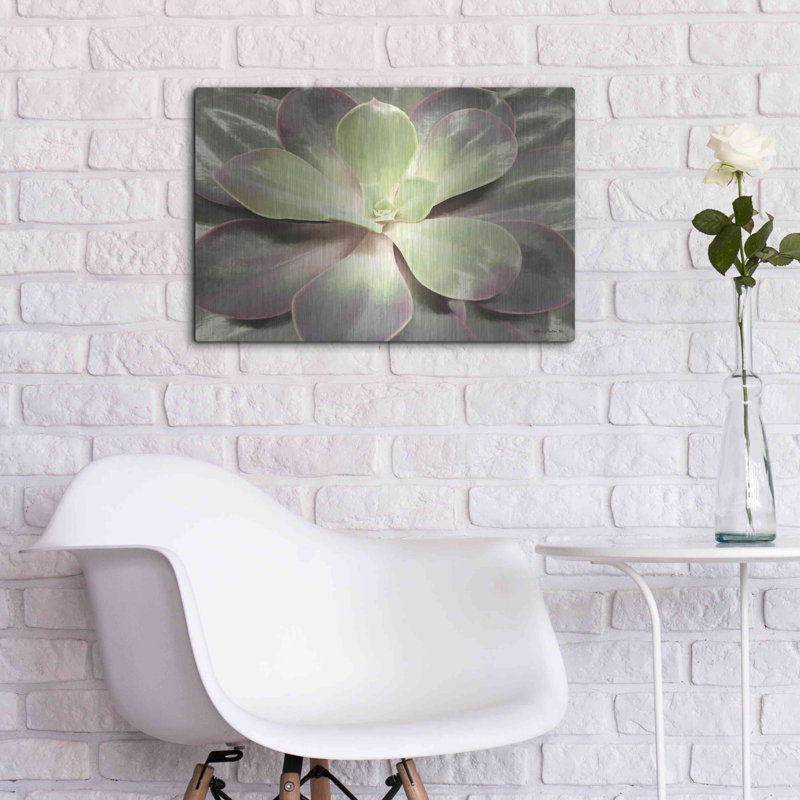 «Glowing Succulent I» par Lori Deiter, H 16 po x l 24 po
