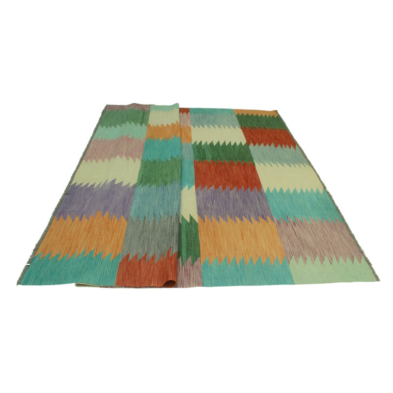 Brilen Wool Striped Indoor Rug