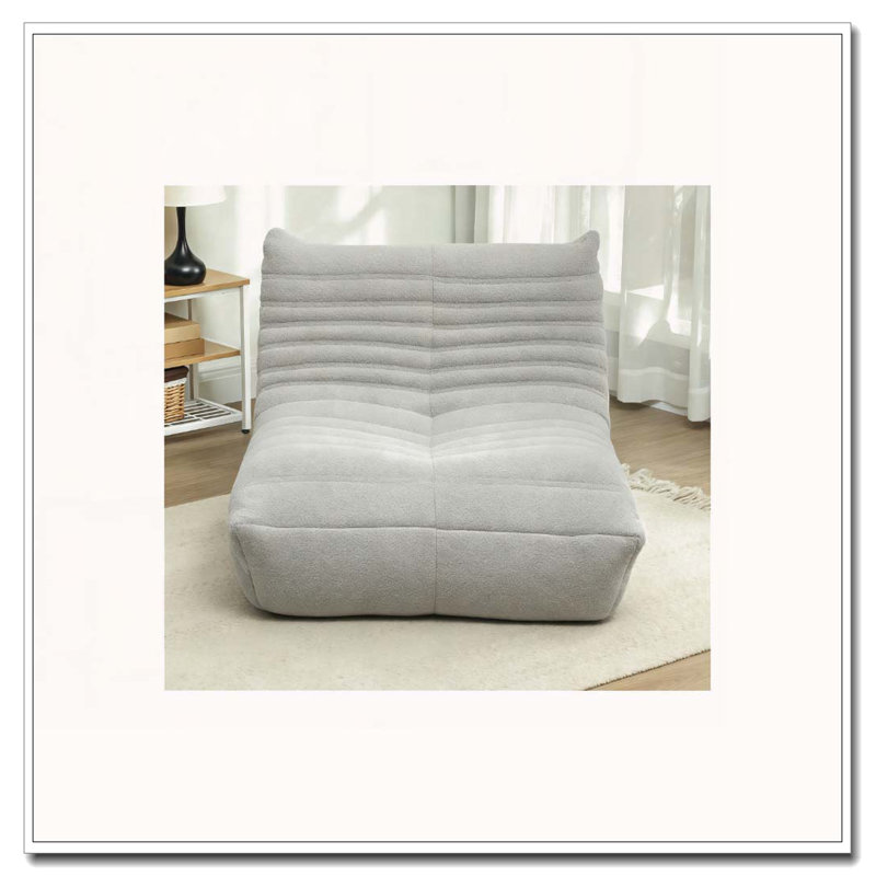 Fauteuil à billes, Gris clair