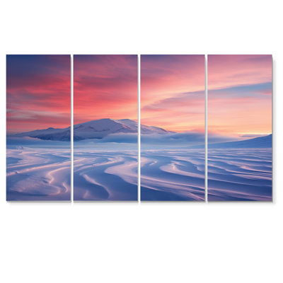 Chenier - Volcano Wall Art For Living Room 4 Piece