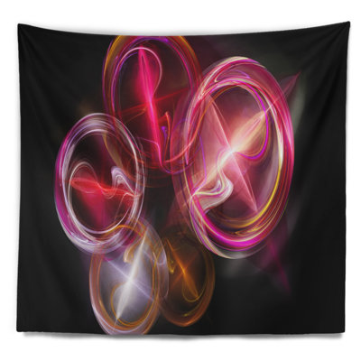 Abstract Polyester Tapestry