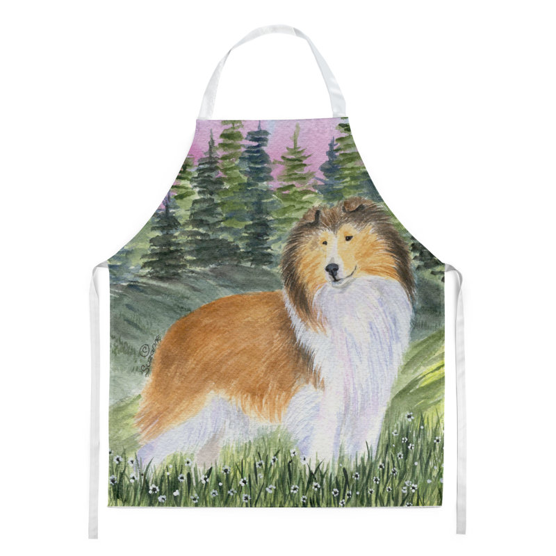 No Pattern Bib Apron
