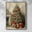 «Christmas Holiday Art CDXCV», reproduction d'art encadrée - bois massif-139973305