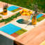 Napperon abstrait en polyester