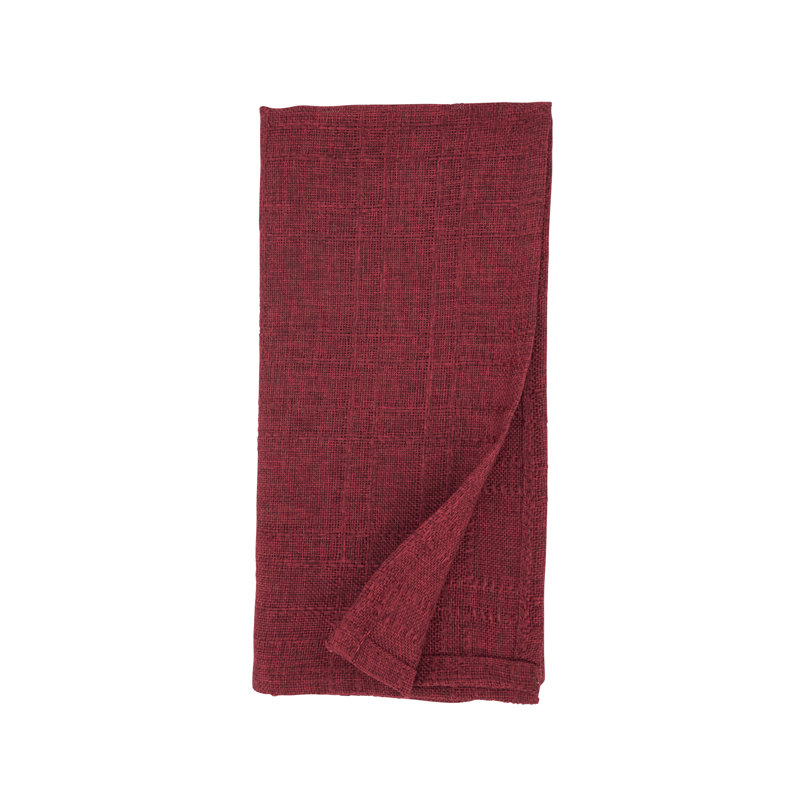 Refined Stitched Plaid Napkin (Set of 4)