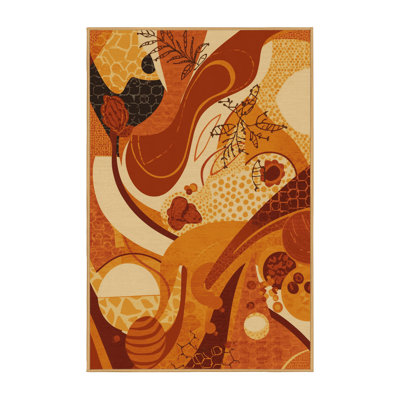Tapis brun clair moelleux et moelleux Acheson