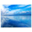 Coucher de soleil - Paysage panoramique bleu-34272640-34272950