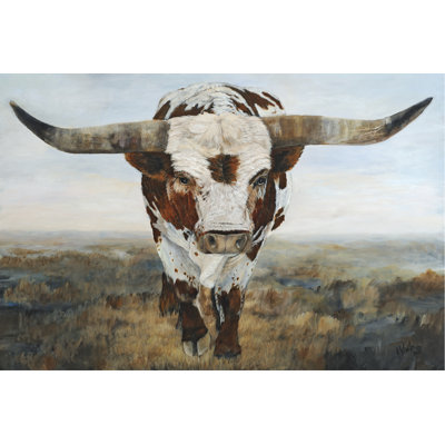 Ramblin 'On II par Kathy Winkler - peinture sur toile tendue