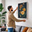 Chrysanthemum Study Botanical - Wrapped Canvas-1337414740-1337414738