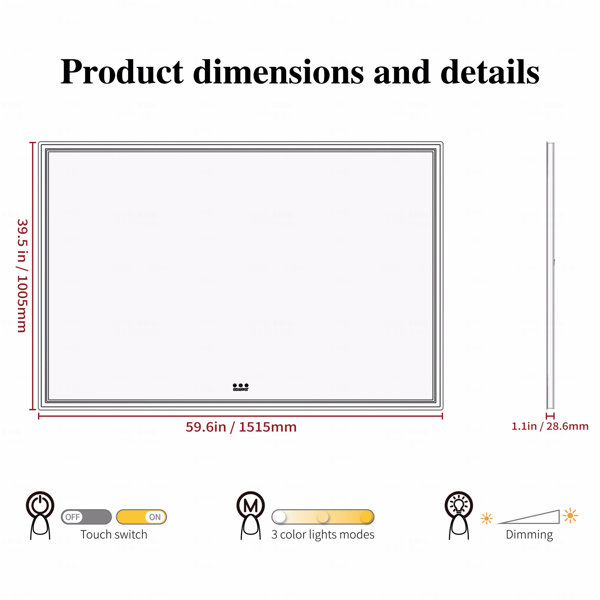 Dimensions du produit