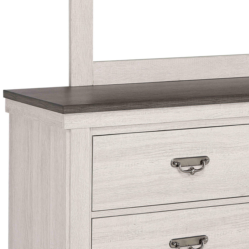 Commode 6 tiroirs style campagnard