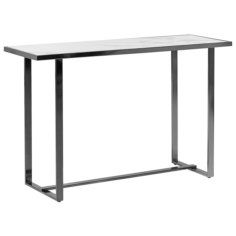 Aaronson 120cm Glass Top Console Table