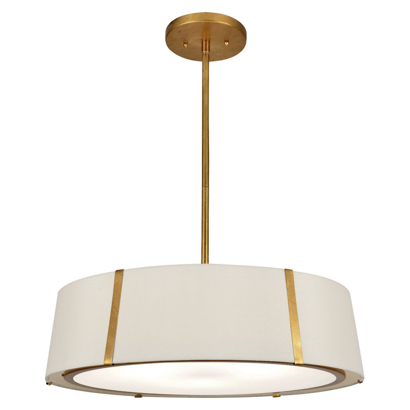 Luminaire suspendu 24 po Marietta, Or antique