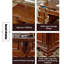 Grand rangement fonctionnel en bois-678320216