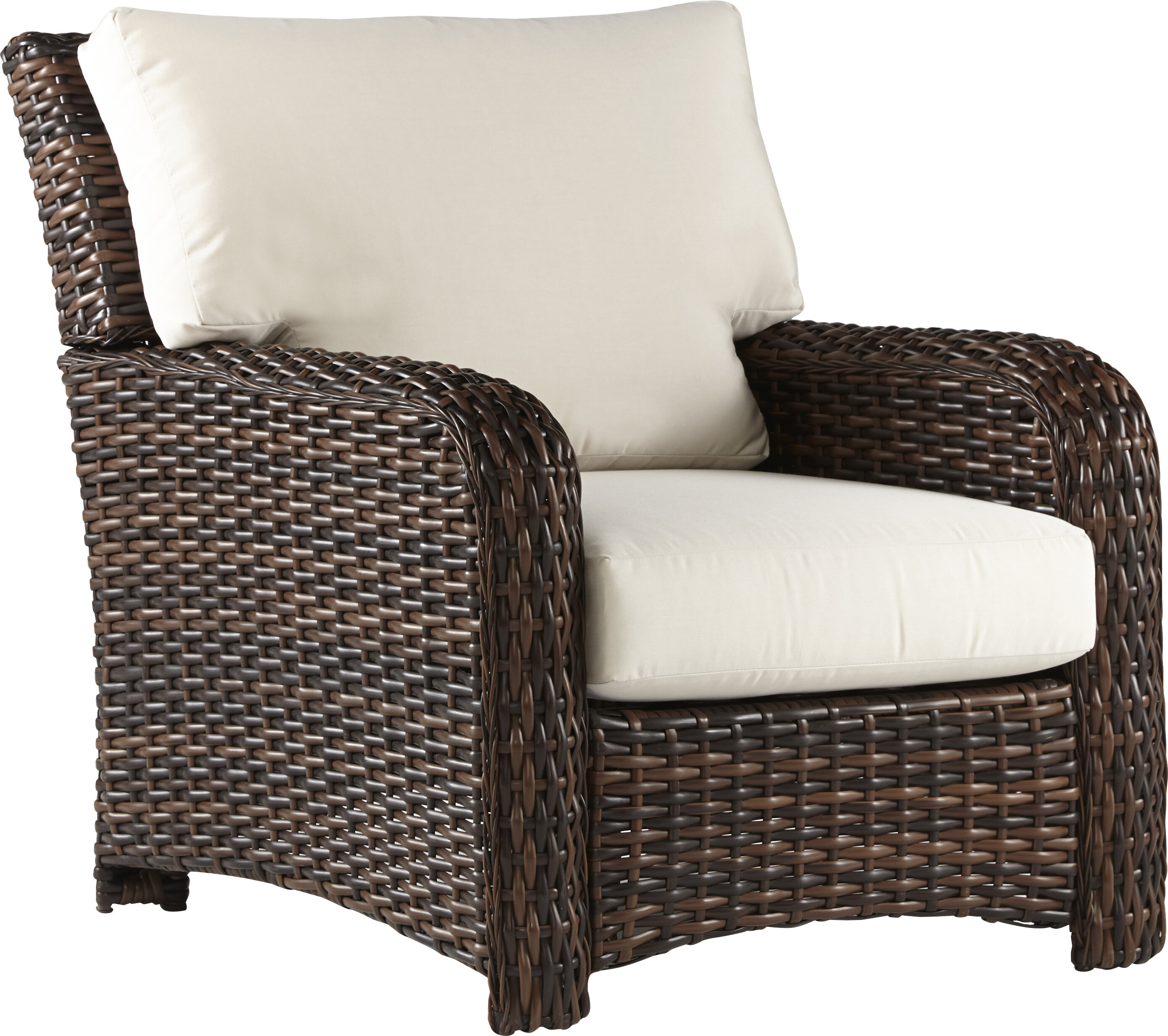 Skypatio Wicker Recliner, Outdoor Recliner Chair