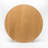 Wood Counter Height Round Dining Table, Natural Oak Finish