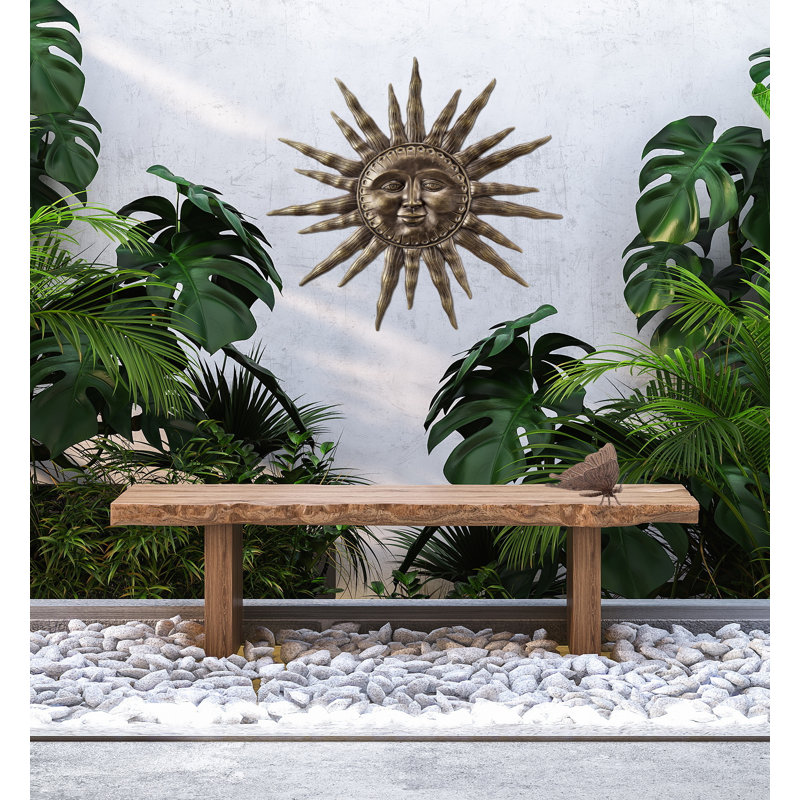 Dawn's Light Sunface Wall Plaque