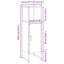  Bathroom Cabinet Oak 33 X 33 X 120.5 Cm Engineered Wood