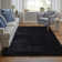 Tapis noir touffeté à la main Cienna