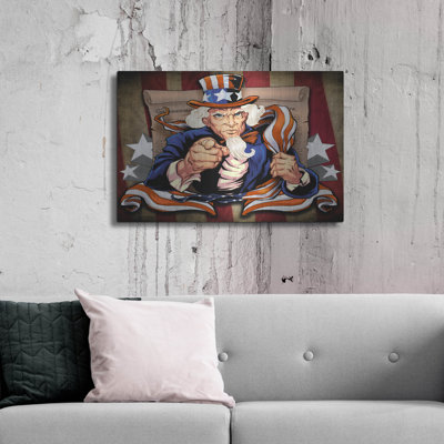 " Uncle Sam Patriot Character " by Flyland Designs