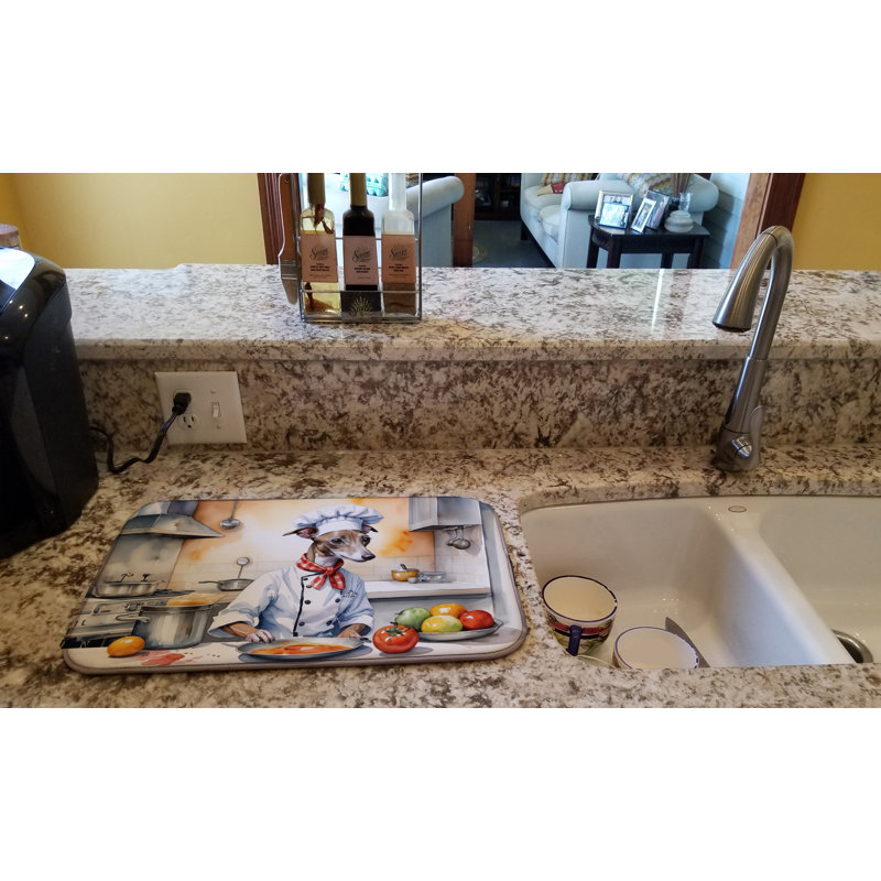 Tapis de cuisine Italian Greyhound The Chef