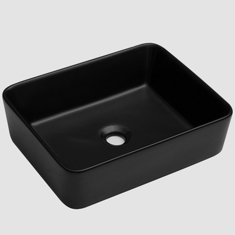 Go Peak Track 15'' Ceramic Rectangular Bathroom Sink
