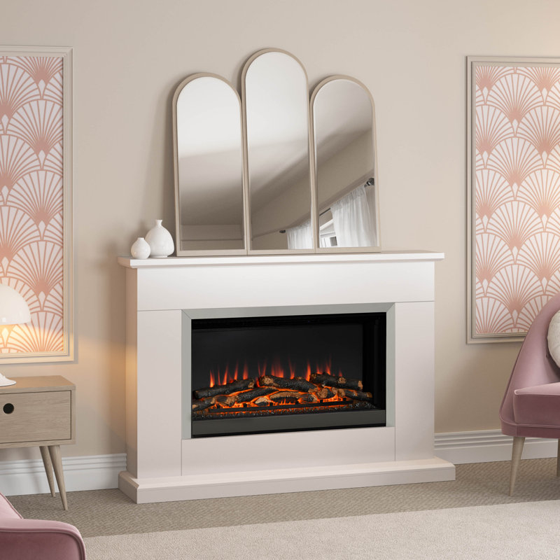 Hansford Timber Electric Fireplace