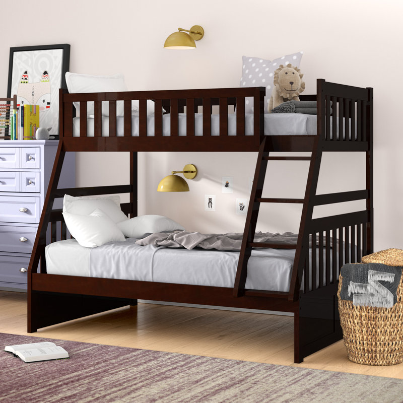 Briyanna Kids Queen Bunk Bed, Full/Full