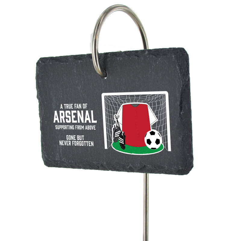 Bohuslava Arsenal Football Slate Grave Memorial Plaque